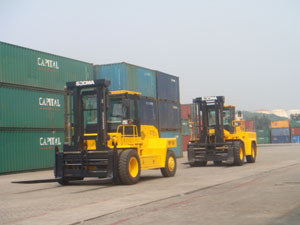 16T Container Diesel Forklift Truck