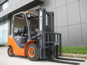 2-2.5 Ton Gasoline & LPG Forklift with Nissan Engine